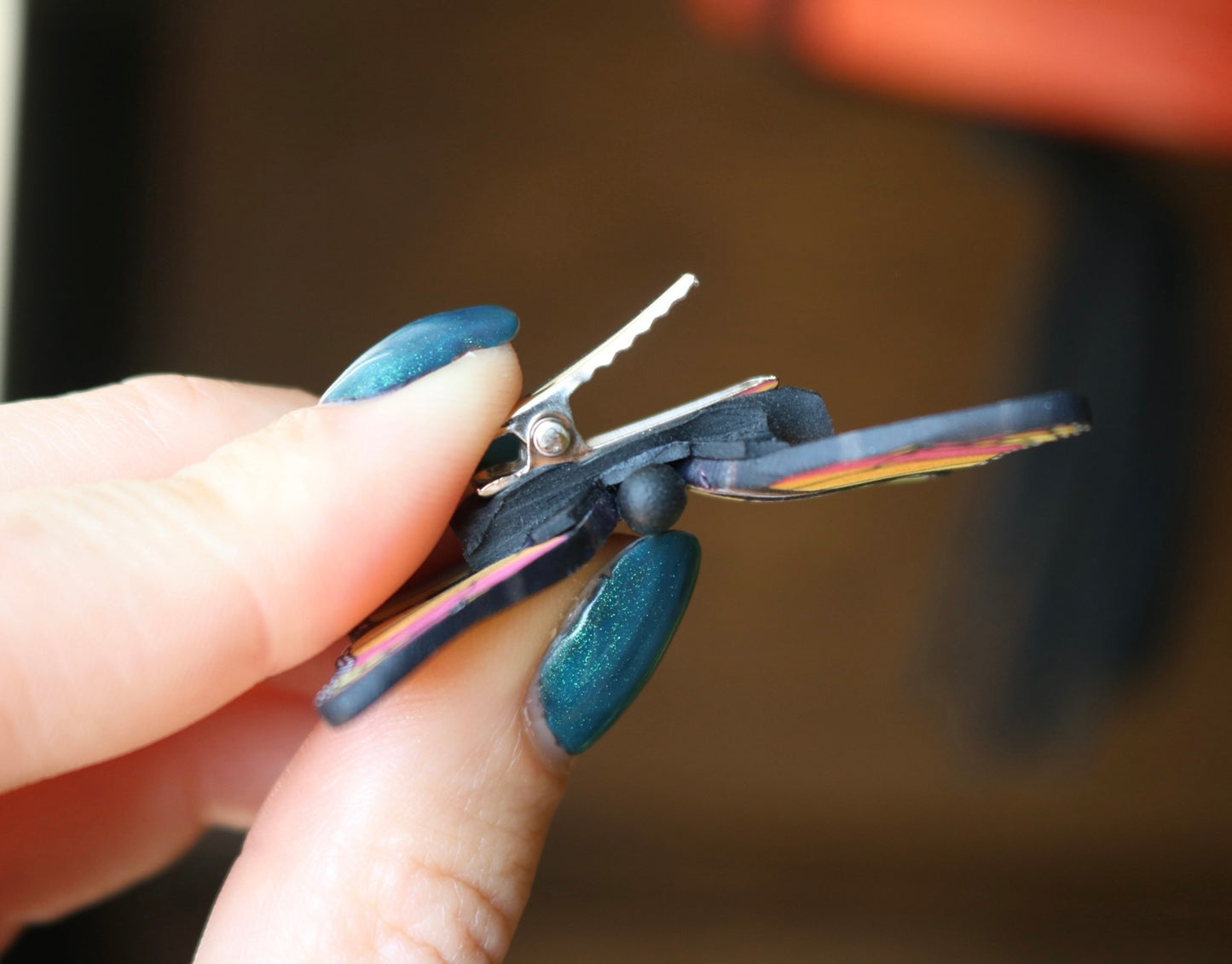 Pride Flag Butterfly Clips - TWO SIZES!